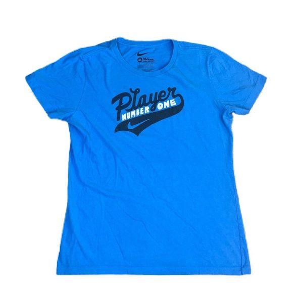 Nike Shirts & Tops Nike Player Number One Light Blue Boys Youth